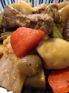 大豆のお肉で作る 簡単ヘルシー筑前煮-レシピのメイン写真