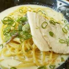 รูปของ 豆腐で濃厚♡クリーミーパスタラーメン！？