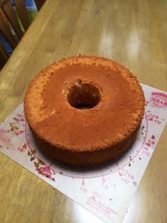 シフォンケーキ-レシピのメイン写真