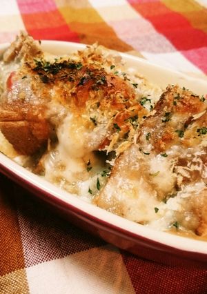 休日のズボランチ★焼きカレーパングラタン-レシピのメイン写真
