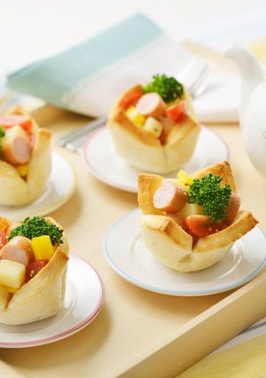 香薫(こうくん)カップサラダ-レシピのメイン写真