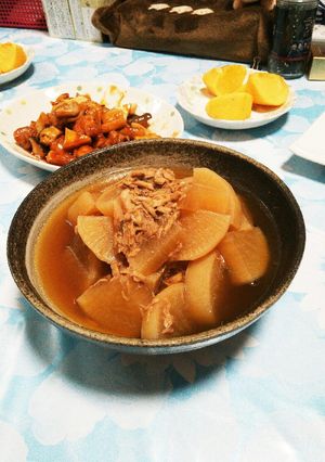 大根とシーチキンの煮物-レシピのメイン写真