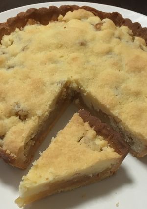 りんごとクランブルのタルト-レシピのメイン写真