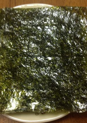 【時短】電子レンジで手抜き韓国海苔-レシピのメイン写真