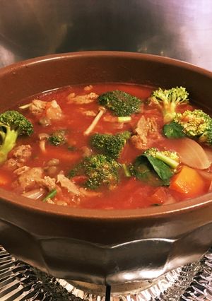超ヘルシー!大豆のお肉deトマトシチュー-レシピのメイン写真