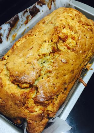 ざくざくカラメル♡バナナパウンドケーキ-レシピのメイン写真
