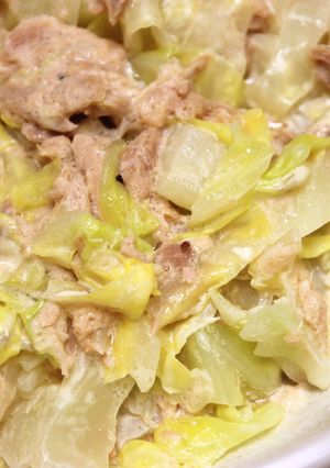 胃に優しい☆キャベツとツナのホットサラダ-レシピのメイン写真