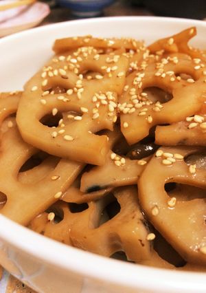 シンプル材料！れんこんのきんぴら-レシピのメイン写真