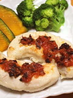 ダイエット♪鶏ささみの梅焼き-レシピのメイン写真