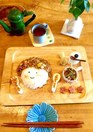 ワンプレート納豆デコランチ-レシピのメイン写真