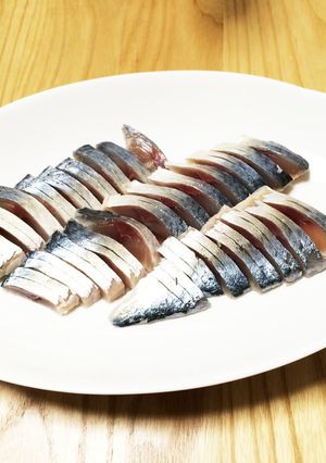 鯖のキズシ-レシピのメイン写真