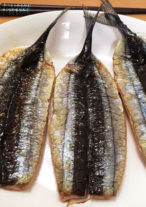 サンマの塩焼き (フライパン)-レシピのメイン写真