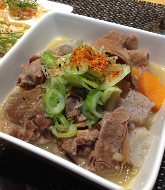 低糖質 コトコト 牛モツ柔らか煮込み by あきお☆タイドランド