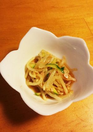 もやしのポン酢あえ-レシピのメイン写真