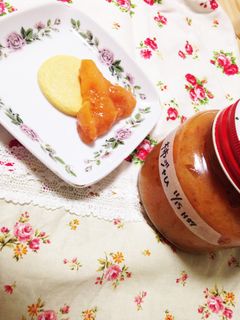 ごろごろ柿のジャム-レシピのメイン写真
