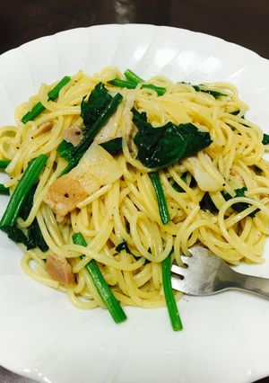 ★ほうれん草とベーコンのパスタ★-レシピのメイン写真