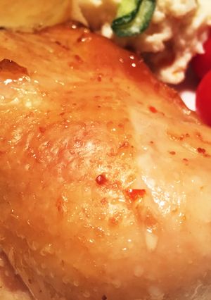 腹ペコ男子パクパク！チキンレッグロースト-レシピのメイン写真