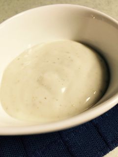 ノンオイルゴマわさびお豆腐ディップ-レシピのメイン写真