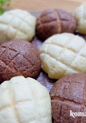 食パン生地で♡メロンパン♡おいしいぞ-レシピのメイン写真