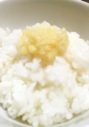 ご飯in桃屋のきざみしょうが-レシピのメイン写真