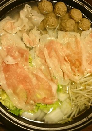 豚白菜鍋-レシピのメイン写真