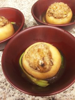 かぶの肉詰め とろみ餡掛け-レシピのメイン写真