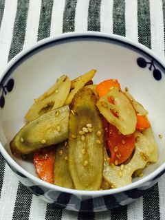 根菜のきんぴら-レシピのメイン写真