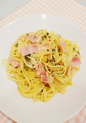 簡単/味噌汁で絶品パスタ-レシピのメイン写真