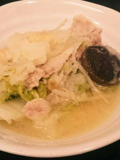 白菜と豚肉のミルフィーユみぞれ鍋♪-レシピのメイン写真