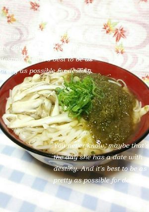 ダイエット☆舞茸こんにゃくうどん☆64㌍-レシピのメイン写真