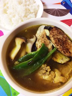 簡単!スープカレー♡-レシピのメイン写真
