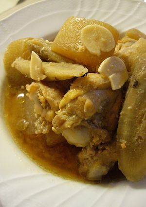 鶏と大根のにんにく味噌煮込み-レシピのメイン写真