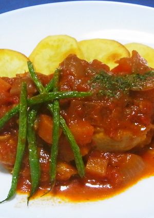 チキン・トマト煮込み（簡単トマトン風？）-レシピのメイン写真