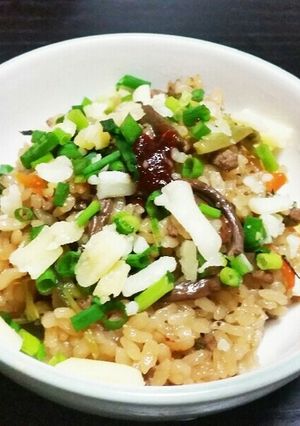炊飯器で✨石焼きビビンバ風炊き込みご飯-レシピのメイン写真