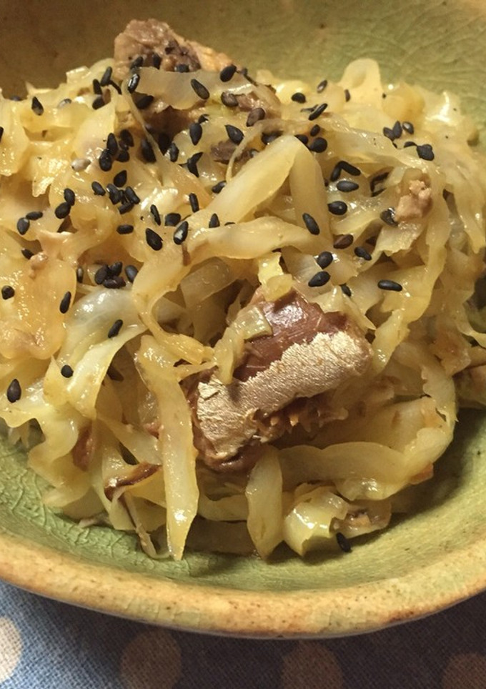 鯖の味噌煮缶炒め-レシピのメイン写真