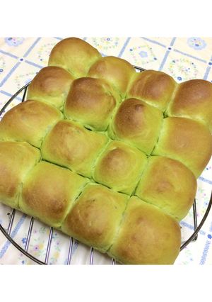 抹茶ちぎりパンin甘納豆-レシピのメイン写真