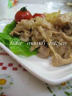 豚しょうが焼き♥♡マヨ風味-レシピのメイン写真