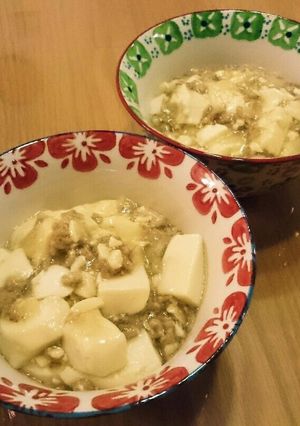 家にある調味料で♪麻婆豆腐風☆-レシピのメイン写真