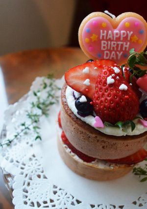 2歳 誕生日ケーキ ホットケーキミックス-レシピのメイン写真
