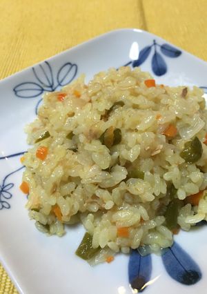 超簡単♪カレーツナ炊き込みご飯-レシピのメイン写真