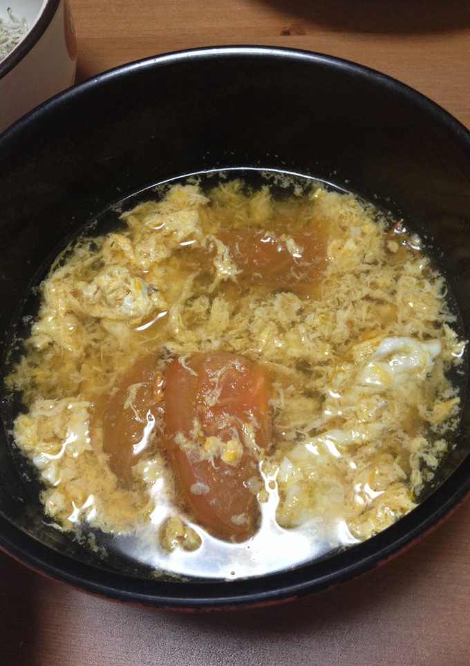 ☆卵とトマトのコンソメスープ☆-レシピのメイン写真