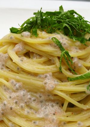 レンジでチン！チアシードのプチプチパスタ-レシピのメイン写真