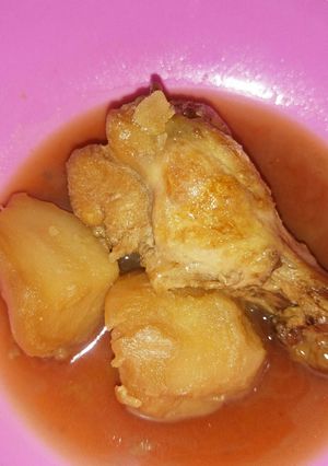 作りおき！手羽先とじゃがいもの甘辛煮-レシピのメイン写真