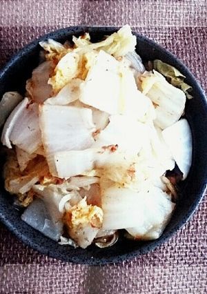 簡単もう1品!白菜のポン酢和え★-レシピのメイン写真