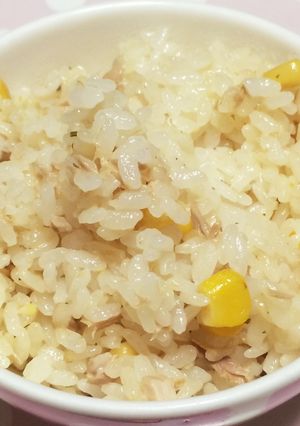 ツナコーンのマヨ炊きご飯-レシピのメイン写真
