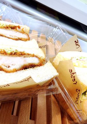 カツサンドと卵サンド-レシピのメイン写真