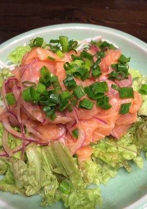 サーモンのヤム（タイ風サラダ）-レシピのメイン写真