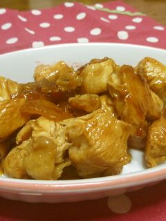 鶏むね肉でマーマレード照り焼き-レシピのメイン写真