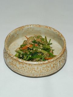 堀込せりのごま和え-レシピのメイン写真