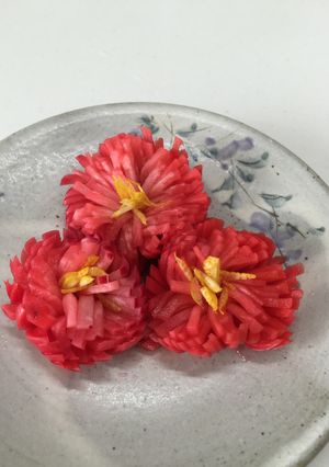 菊花ラディッシュ-レシピのメイン写真